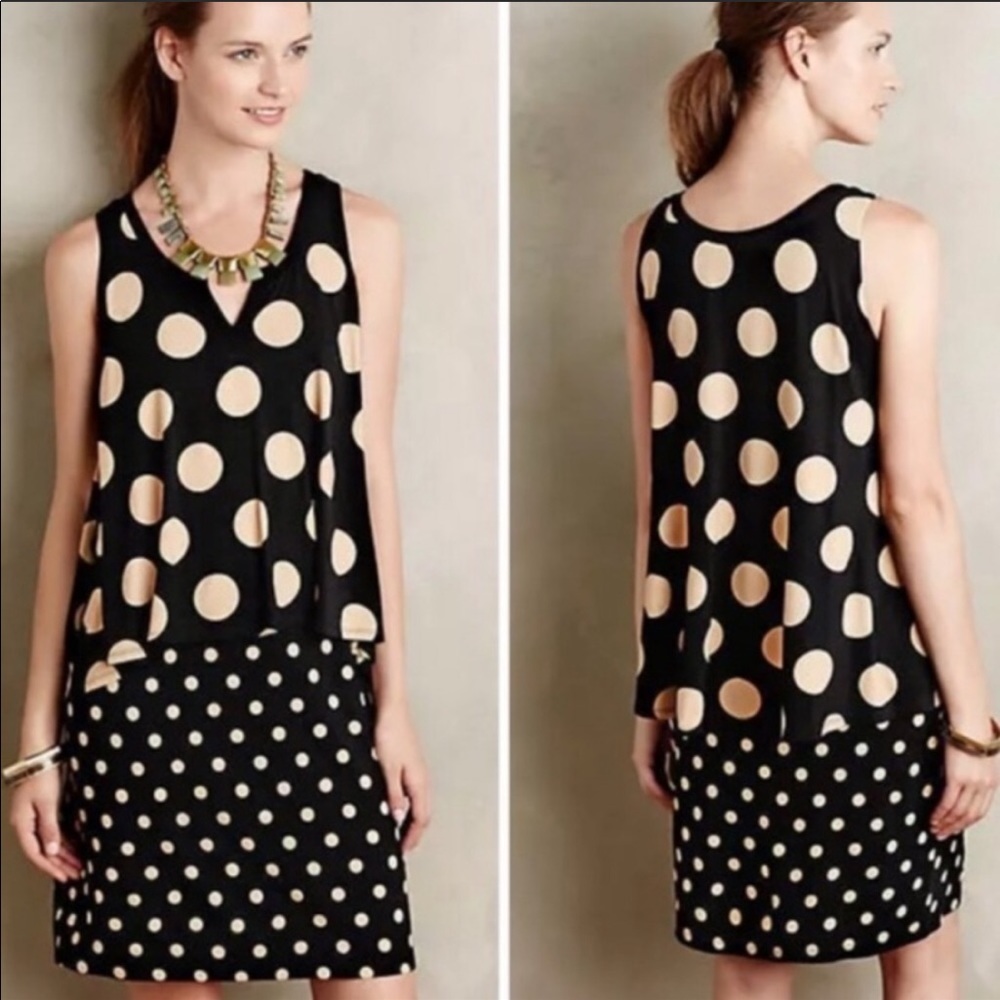 Maeve Dotted  Davina dress, Anthropologie